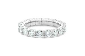 Womens Wedding Rings: Full Brilliant Cut Diamond Eternity Ring
