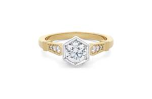 Galliard: Brilliant Cut Diamond Solitaire Ring