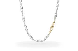 Adagio Chain Necklace in Two Tone