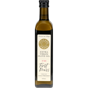 Products: First Press Extra Virgin Olive Oil 500ml - The Village Press