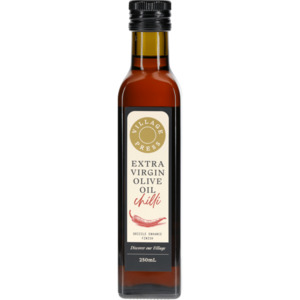 Products: Chilli Infused Extra Virgin Olive Oil 250ml - The Village Press