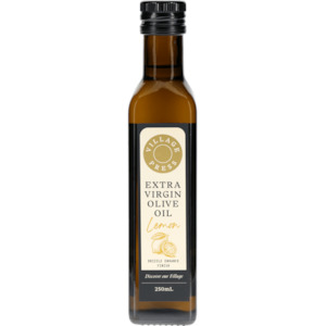 Lemon Infused Extra Virgin Olive Oil 250ml - The Village Press