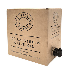 Bulk Extra Virgin Olive Oil 4 Litre Bag in Box - The Village Press