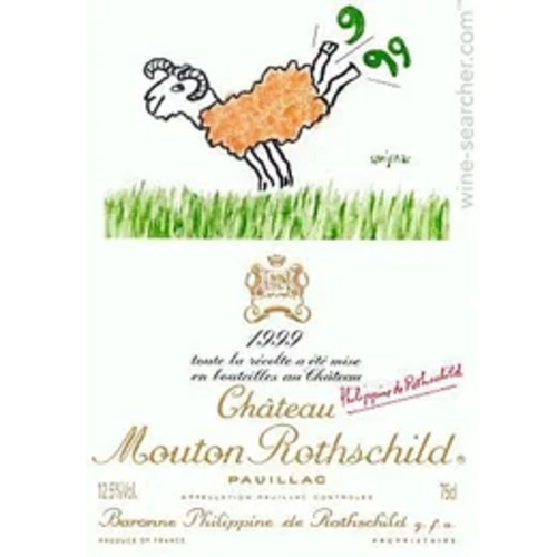Cellar Treasure: Chateau Mouton Rothschild 1999 Paulliac Bordeaux 750ml
