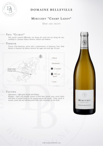 Domaine Belleville Mercurey Champ Ladoy Rouge 2023 750ml