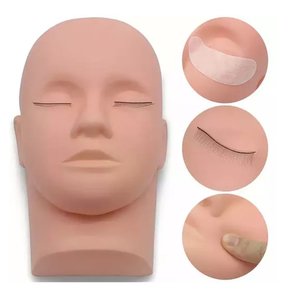 Products: Mannequin Flat Head (for eyelash extension practice) - The Villa Retreat