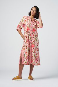 MADLY SWEETLY POLLY WANTS SHIRT DRESS