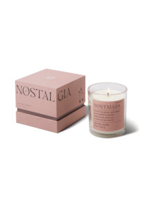 MOOD 'NOSTALGIA' GLASS CANDLE - PEPPER + PLUM
