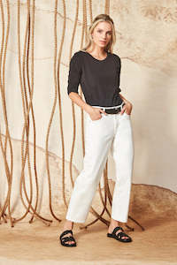 VERGE SOFIA TOP - BLACK