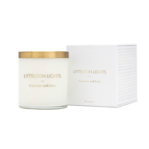 Candles Diffusers: LYTTLETON LIGHTS COCONUT & LIME CANDLE - LARGE
