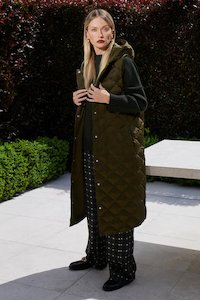 Sills: SILLS OLGA PUFFER VEST - KHAKI