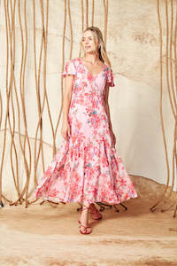 VERGE ROSEBUD DRESS - PRINT