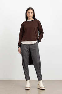 STYLE XLAB FROST NOIR SWEATSHIRT - BROWN