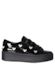 Minx Ace Of Hearts   - Black Patent Ivory
