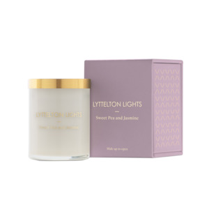 LYTTLETON LIGHTS SWEET PEA & JASMINE CANDLE - LARGE