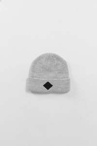 RPM KNITTA BEANIE - GREY MARL