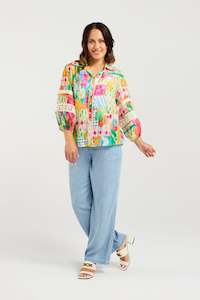 Zafina: ZAFINA ARABELLA SHIRT - RADIANT