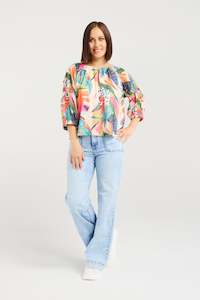 Zafina: ZAFINA CAITLIN TOP - VIVID