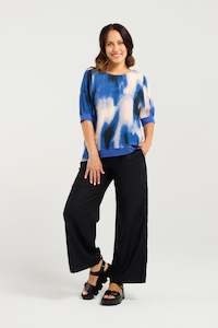 Zafina: ZAFINA HAVANA TOP - CELESTE