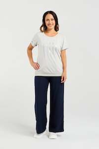 ZAFINA MIA T-SHIRT - GREY