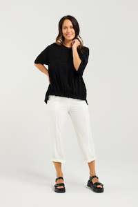 SEDUCE NIKITA TOP - BLACK