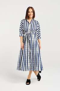 Seduce: SEDUCE AVA DRESS - INK CHECK