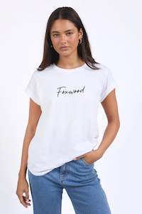 Foxwood 1: FOXWOOD SIGNATURE TEE - WHITE