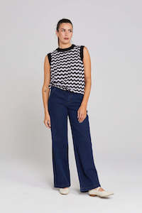 Sale Clothing: THING THING SQUIGGLE VEST - LILAC NOIR