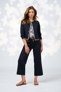 Vogue Coats Jackets: LOOBIES STORY BLAIR JACKET - INDIGO