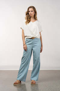 MADLY SWEETLY MERIDIAN PANT - DUCK EGG