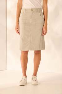 LANIA URBAN SKIRT - NATURAL