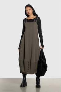 Repertoire: REPERTOIRE HEATH DRESS - KHAKI