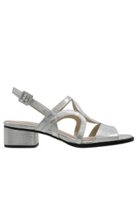 Footwear: BRESLEY DANI - SILVER SNAKE