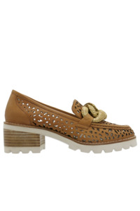 Footwear: BRESLEY POPO - BRANDY