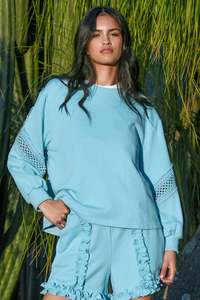 COOP SWEATER THAN HONEY SWEATSHIRT - BLUE