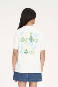 HUFFER CLASSIC TEE 170/MATISSE - CHALK