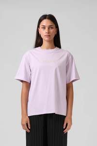 Womens Tees: RPM EMB TEE - ORCHID