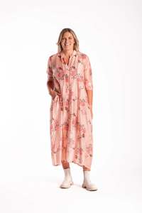 Deeanne Hobbs: DEEANNE HOBBS FRENCH ME DRESS - TROPICAL BUTTERFLY