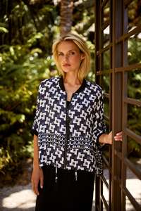 Vogue Coats Jackets: DESIGN NATION CORTEZ JACKET - CORTEZ PRINT