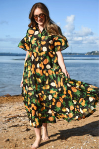 CURATE ELECTRIC LOVE DRESS - BLACK