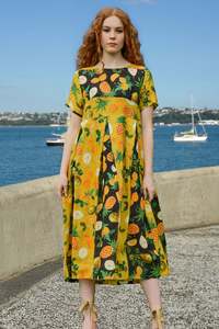 CURATE STRAIGHT TALK DRESS - BLACK