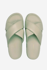 Footwear: STELLA + GEMMA LAURIE MULE - SAGE