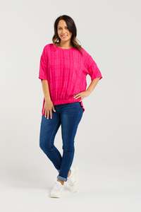 Seduce: SEDUCE NIKITA TOP - HOT PINK