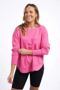 Foxwood 1: FOXWOOD SIMPLIFIED CREW - BRIGHT PINK
