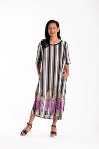 JELLICOE SANDY DRESS - FOXGLOVE