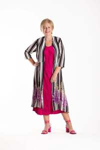 JELLICOE BROOKE DRESS - CERISE