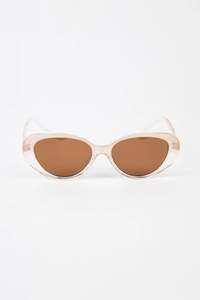 STELLA + GEMMA SUNGLASSES - SAHARA LIGHT TRANS CREAM