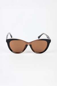 STELLA + GEMMA SUNGLASSES - MORRISON BROWN AND BLACK