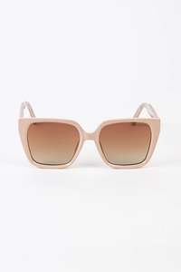 STELLA + GEMMA SUNGLASSES - ASHLING CREAMY BROWN