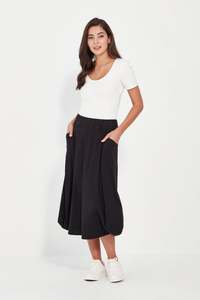VERGE ACROBAT EMI SKIRT - BLACK